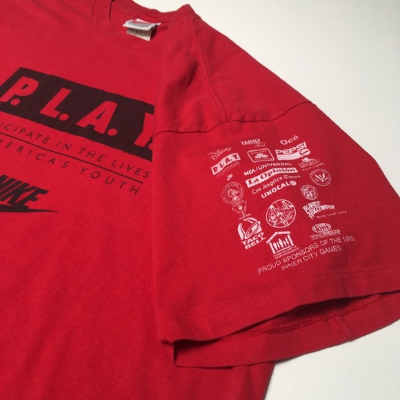 VTG 1996 Nike PLAY Innercity Games Los Angeles - Picture 8 of 8